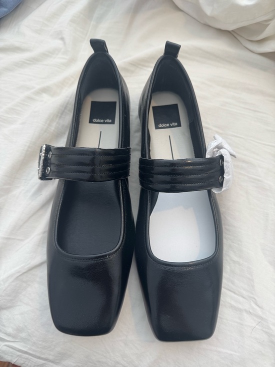 Dolce Vita Shoes - Dolce Vita Black Square-Toe Mary Jane Flats NWOT